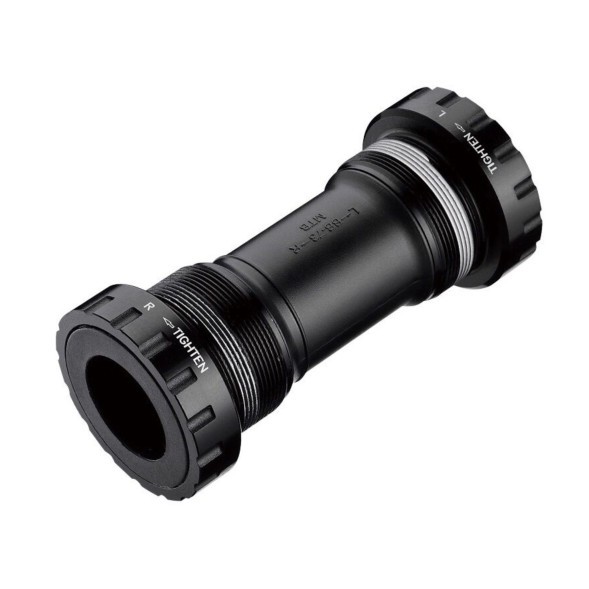 Каретка-картридж Prowheel PW-BB73, 68/73 мм, MTB, шлицевая, на промподшипниках, с внешними чашкам, Hollowtech 2 (24 мм), BC1.37”X24T BB