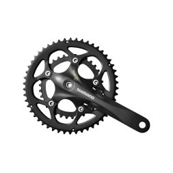 Система шатунов велосипедная Shimano Sora FC-R3450, 170 мм, 50x34T, Hyperdrive Octalinc V2, алюминий, съемные звезды, торг. уп.