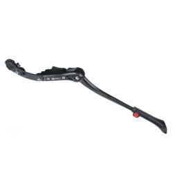 Подножка Klonk 11231, 24-29&amp;quot;, с креплением на 2 пера, телескопическая боковая, алюминиевая, блистер