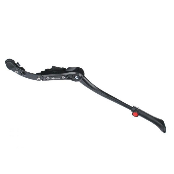 Подножка Klonk 11231, 24-29&amp;quot;, с креплением на 2 пера, телескопическая боковая, алюминиевая, блистер