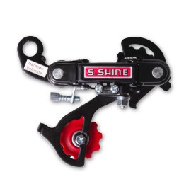 Суппорт/переключатель S.Shine, задний,  5-7 скоростей, 13-28T, крепление на болт