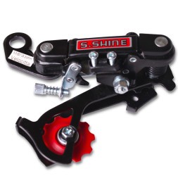 Суппорт/переключатель S.Shine, задний,  5-7 скоростей, 13-28T, крепление на болт