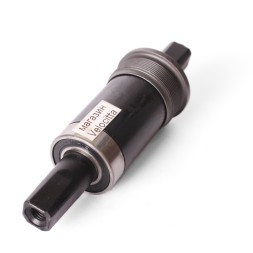 Каретка велосипедная Kenli KL-08A, ось 127 мм, под квадрат, посадочное место 68 мм, стальные чашки