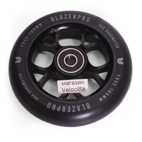 Колесо для трюкового самоката Blazer Pro Fuse, Abec 11, алюминий, 100x24 мм