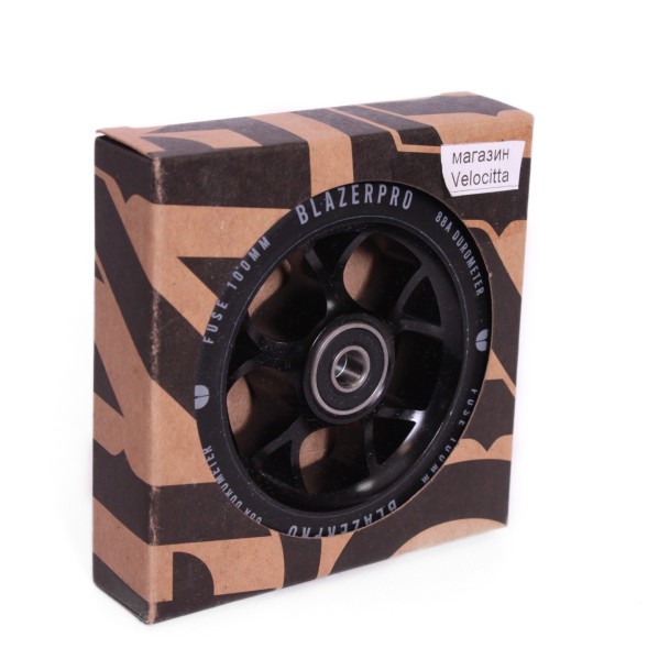 Колесо для трюкового самоката Blazer Pro Fuse, Abec 11, алюминий, 100x24 мм