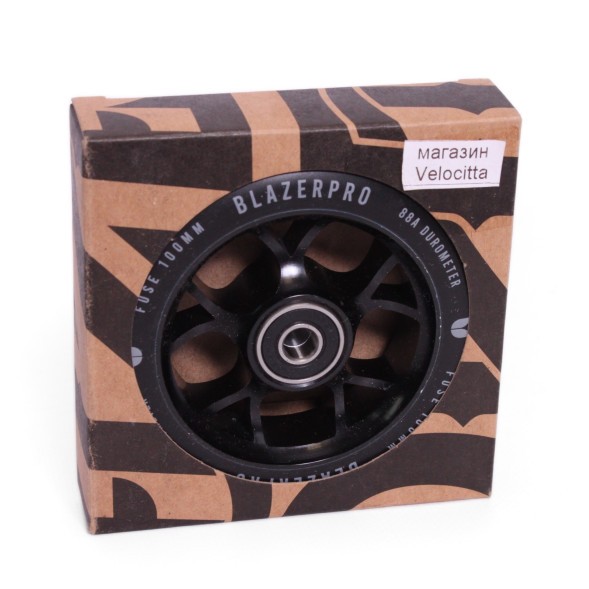 Колесо для трюкового самоката Blazer Pro Fuse, Abec 11, алюминий, 100x24 мм