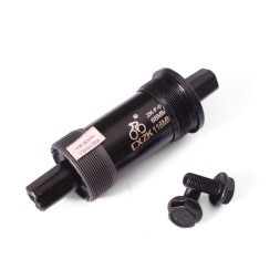 Каретка-картридж CXZK ZG-1020, BB Axle Set, 68 мм, 116 мм, SQR, промподшипники, стальные чашки