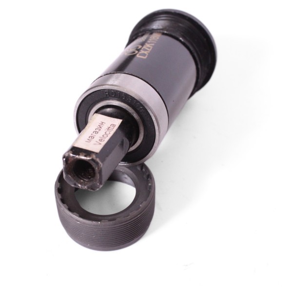 Каретка-картридж CXZK ZG-1020, BB Axle Set, 68 мм, 116 мм, SQR, промподшипники, стальные чашки