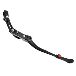 Велосипедная подножка Kaiwei KWA-616-36, 24-29&amp;quot;, боковая, телескопическая, с крепление на 2 пера, алюминиевая