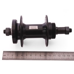 Веловтулка задняя Wang Zheng WZ-A208RQ black-32, ось 3/8&amp;quot;х135x145 мм, ALU, под диск 6 болтов, под трещотку, на эксцентрике, 32 отверстия, б/уп.