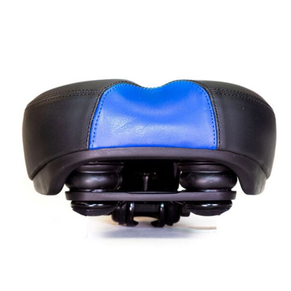 Седло Hongfei HF-AZ-5548-0-BKBL, 260x190 мм, Comfort, эластомерное, черно-синее