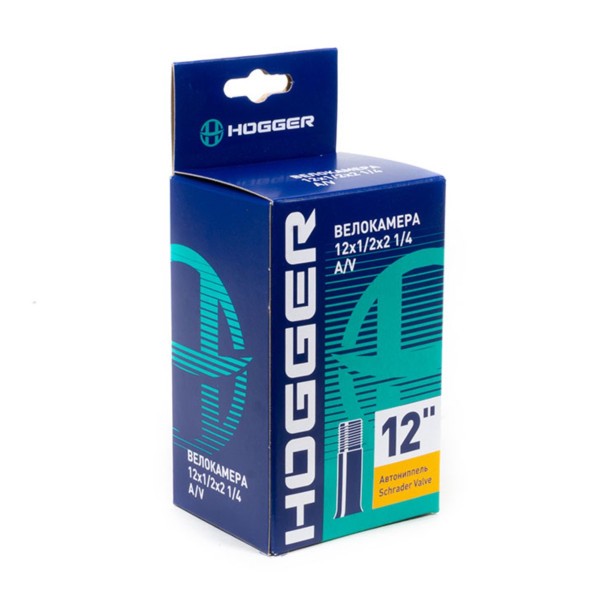 Камера Hogger TBHG 12 1/2&amp;quot;х 2 1/4 AV, Schrader Valve, инд. упак.