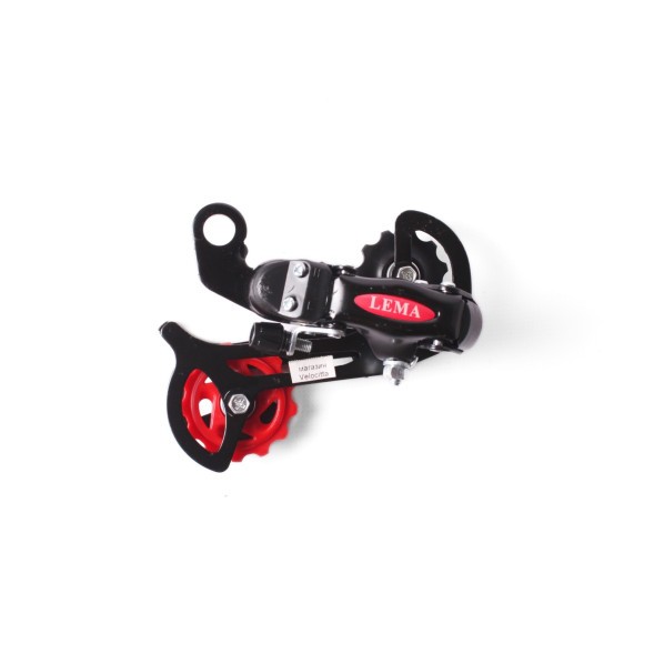 Задний переключатель S.Shine RD-HG-15A, 6/7 скоростей, большой ролик, 36T, на болт, лапка средняя, черный