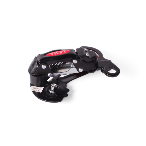 Задний переключатель S.Shine RD-HG-15A, 6/7 скоростей, большой ролик, 36T, на болт, лапка средняя, черный