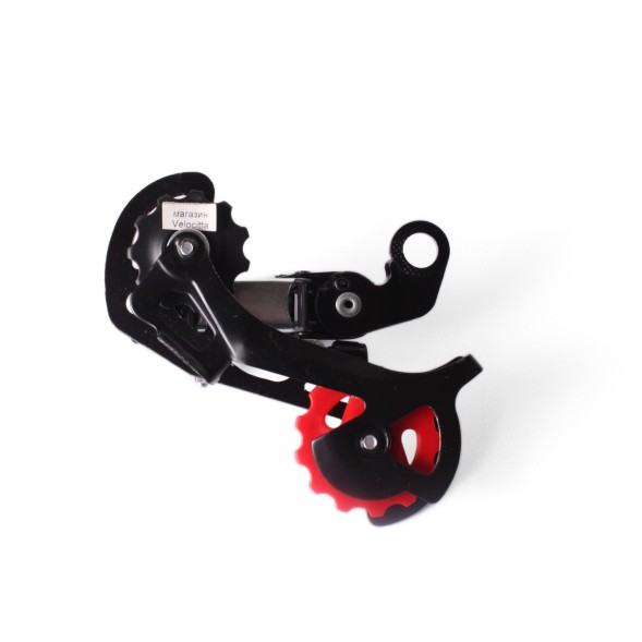 Задний переключатель S.Shine RD-HG-15A, 6/7 скоростей, большой ролик, 36T, на болт, лапка средняя, черный