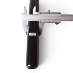 Подседельный штырь JB-8540, стальной, Ø28.6x400 мм, черный