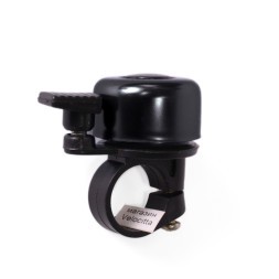 Звонок 11A, мини, пластик/алюминий, черный