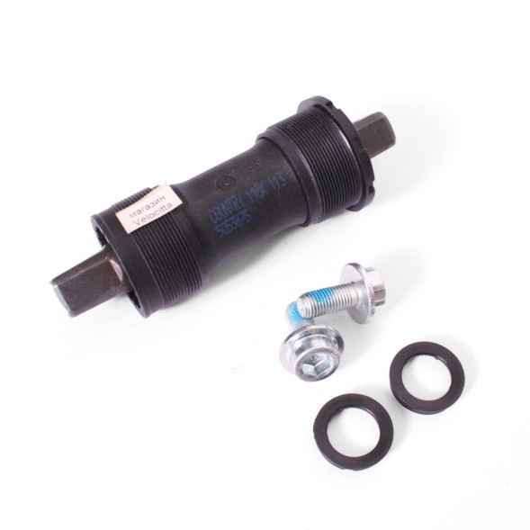 Каретка велосипедная Thun, Country 120L, SQR, 68 мм, 113 мм, промподшипники, Германия