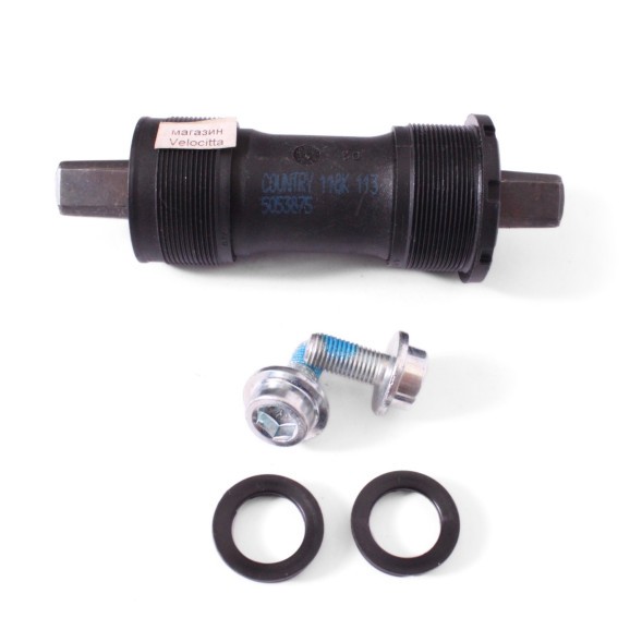 Каретка велосипедная Thun, Country 120L, SQR, 68 мм, 113 мм, промподшипники, Германия