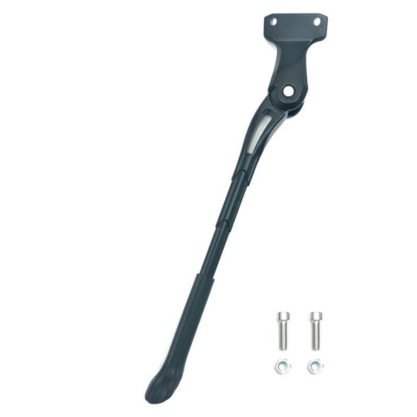 Велоподножка VXM VX-S07, 24-29&amp;quot;, телескопическая боковая, крепление на монтажную площадку, между отв. 19 мм, алюминиевая