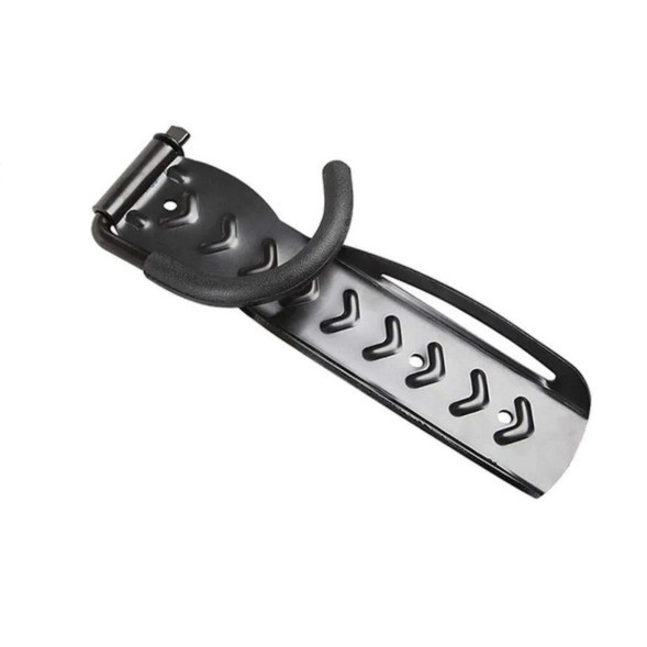 Крепление-крюк для велосипеда GJ-1004, настенное, складной, за колесо, стальной, торг. уп.