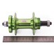 Велосипедная втулка Wang Zheng WZ-A208RQ green, задняя, ось 3/8&amp;quot;х135x145 мм, алюминиевая, под диск 6 болтов, под трещотку, на эксцентрике, 36H, б/уп.