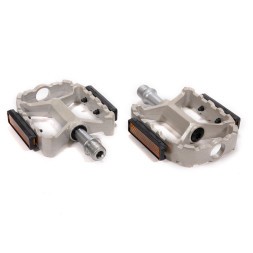 Велопедали Hogger PDHG605SBGR, MTB, ALU, 109x90 мм, резьба 9/16&amp;quot;, промподшипники, Grey