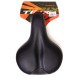 Седло велосипедное Hongfei HF-AZ-5548-0-BK, 260x190 мм, комфорт, эластомерное, Black