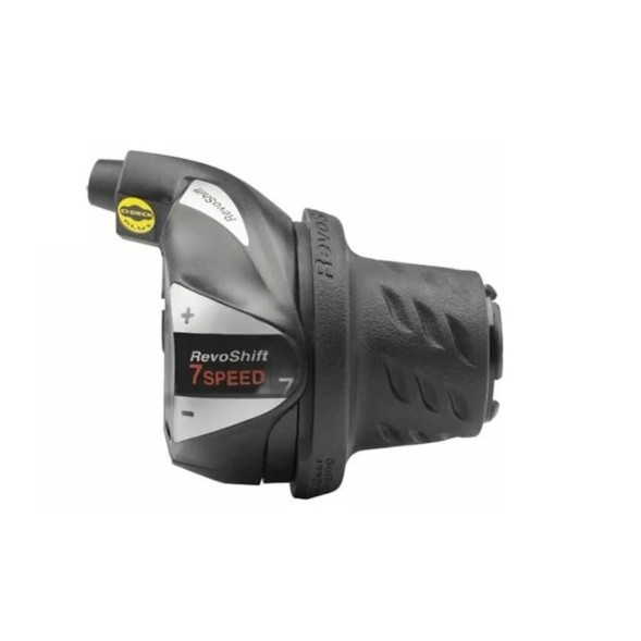 Манетка/шифтер переключения Shimano Tourney TY RS36, правый, 7 скоростей (SIS), под грипсу, индикатор, трос 2400 мм, без упаковки