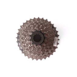 Кассета велосипедная Shimano Alivio CS-HG201, 9 скоростей, зубья 11-32T, серебристый