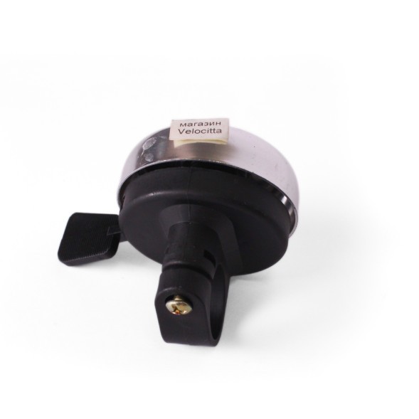 Звонок велосипедный 54BF-01, с флагом &amp;quot;Россия&amp;quot;, хромированный