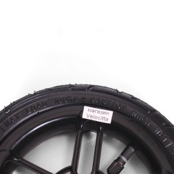 Надувное колесо Frenzy Pneumatic Wheel, для самоката, Abec 7, 205 мм, 88A, красный