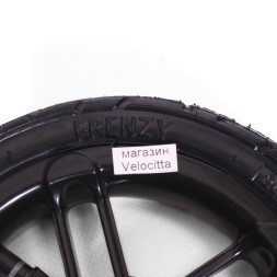 Надувное колесо Frenzy Pneumatic Wheel, для самоката, Abec 7, 205 мм, 88A, красный