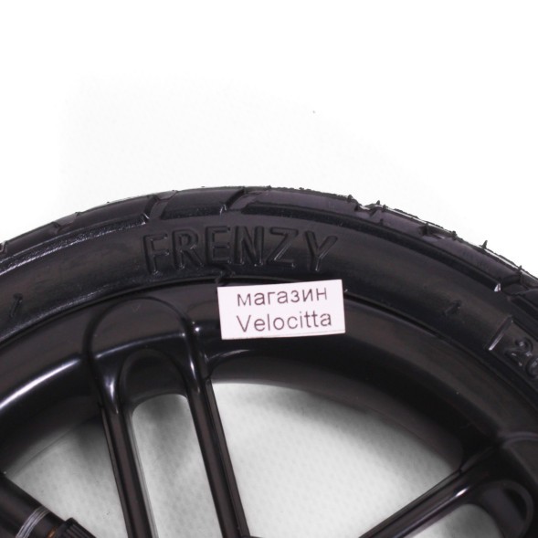 Надувное колесо Frenzy Pneumatic Wheel, для самоката, Abec 7, 205 мм, 88A, красный