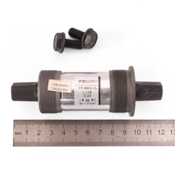 Картридж каретки Feimin FP-B902W-2L, 1,37&amp;quot;х24, 68 мм, 116 мм, SQR, алюминиевый корпус, промподшипники
