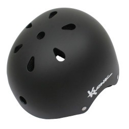 Велошлем Klonk 12072, STREET/DIRT, M/L, взрослый, с регулировкой обхвата, матовый черный