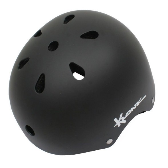 Велошлем Klonk 12072, STREET/DIRT, M/L, взрослый, с регулировкой обхвата, матовый черный