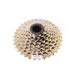 Кассета велосипедная Shimano Alivio HG50, 8 скоростей, 11-34T, никелированная