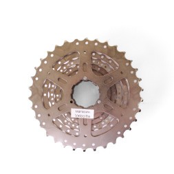 Кассета велосипедная Shimano Alivio HG50, 8 скоростей, 11-34T, никелированная