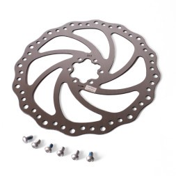 Диск тормозной велосипедный New Vision YRT-01 203 мм, под 6 болтов