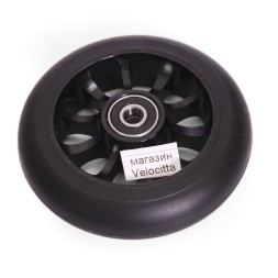 Колесо запасное Slamm Scooters Flair 2.0, фрезер., 100 мм, 88A, черный