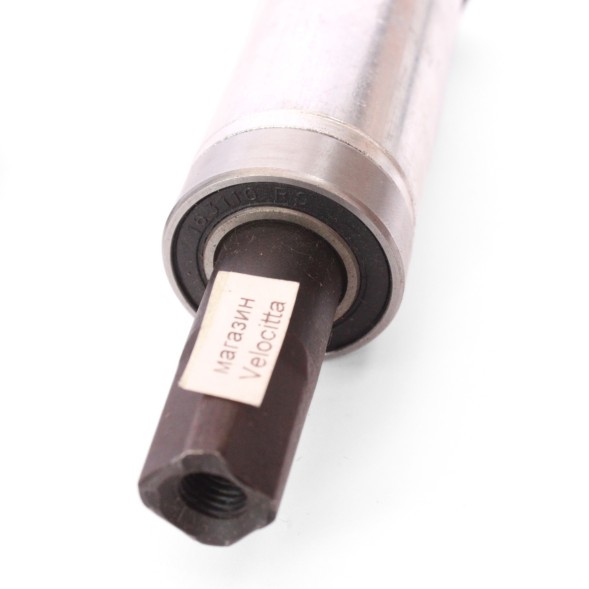 Каретка велосипедная Feimin FP-B921-SS, FAT, 1.37&amp;quot;х24, 160 мм, SQR, корпус алюминиевый, пром.подшипниками