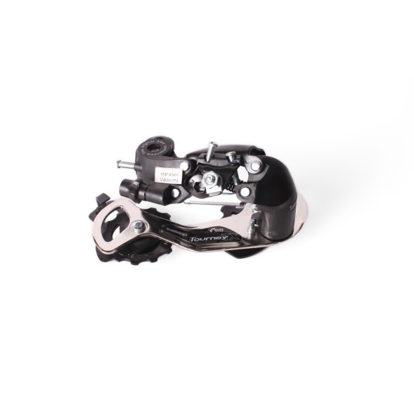 Задний переключатель, логотип Tоurney RD-TX35, 6/7 скоростей, установка на болт, черный