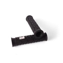 Грипсы велосипедные, резиновые, длина 120 мм , черные