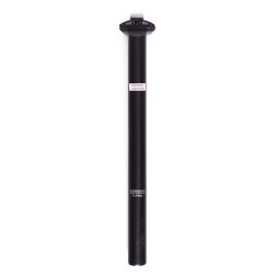 Штырь велосипедный, диаметр 27.2 мм, длина 350 мм, с замком, алюминиевый, черный