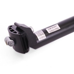 Штырь велосипедный, диаметр 27.2 мм, длина 350 мм, с замком, алюминиевый, черный