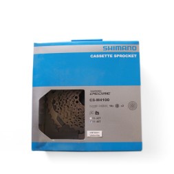 Кассета для велосипеда Shimano Deore M4100, 10 скоростей, звезды 11-46T, хром