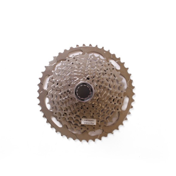 Кассета для велосипеда Shimano Deore M4100, 10 скоростей, звезды 11-46T, хром