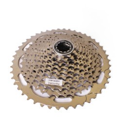 Кассета для велосипеда Shimano Deore M4100, 10 скоростей, звезды 11-46T, хром