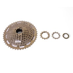 Кассета для велосипеда Shimano Deore M4100, 10 скоростей, звезды 11-46T, хром